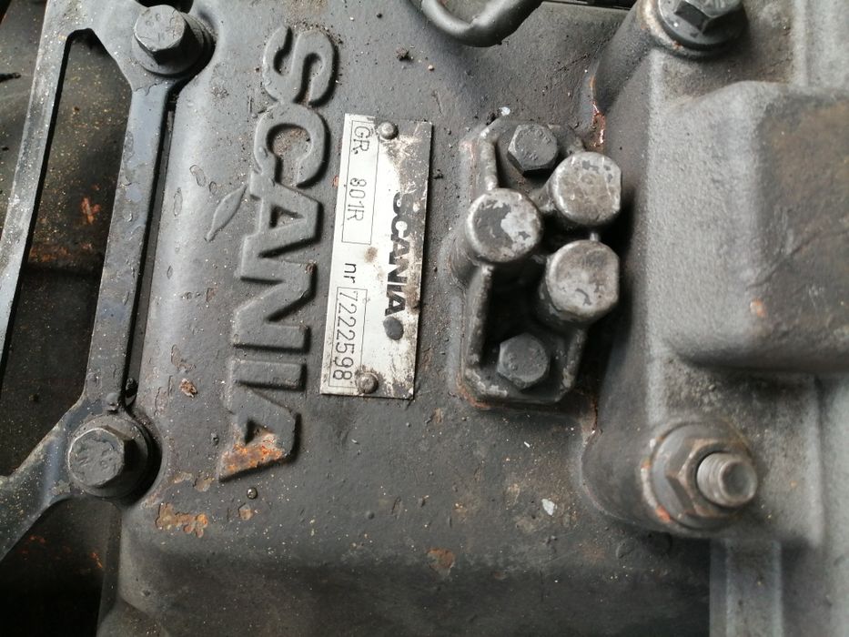 Caixa de velocidades Scania GR 801R