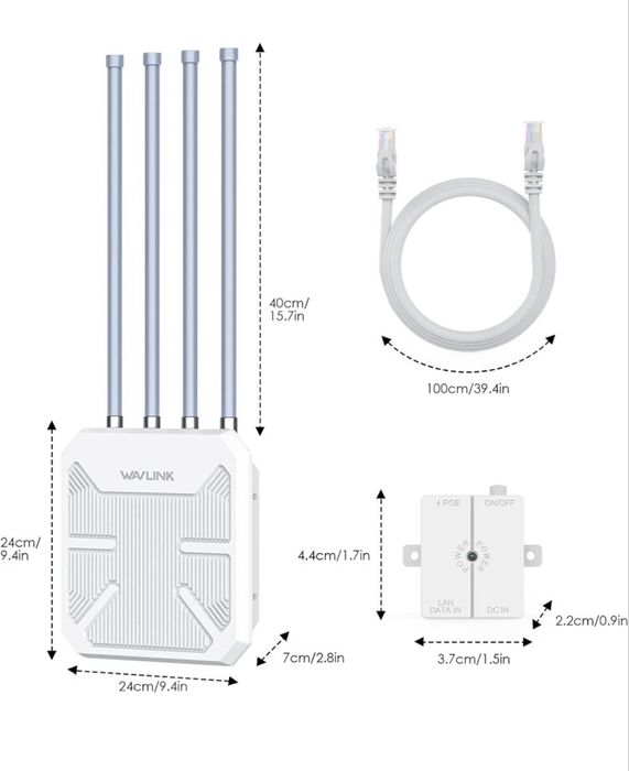 AX1800 wifi 6 Outdoor Access Point