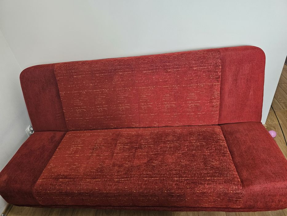 Wersalka 190x120 bordo wzór