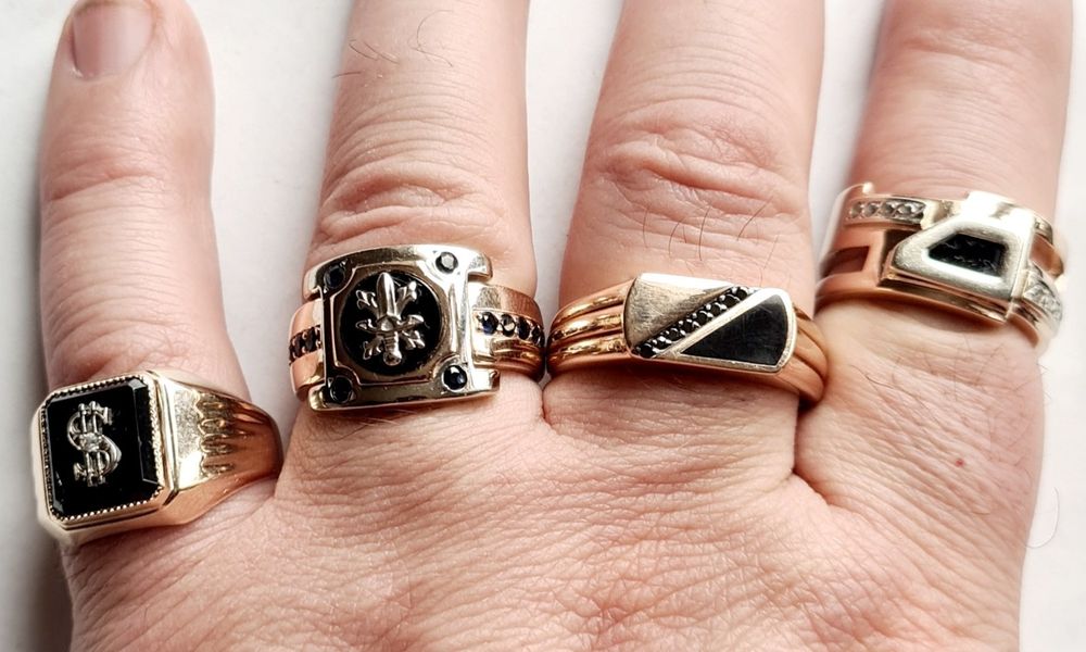 Продаммужскиезолотые  печатки