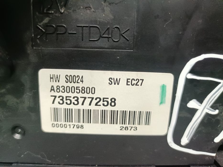 Comando chauffage / sofagem FIAT Idea (350_)