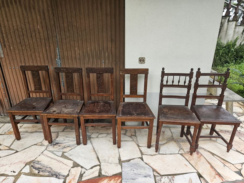 Cadeiras antigas