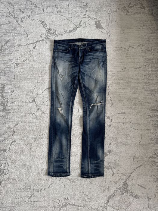 fuga slim fit jeans japanese M archive indie sleaze hedi tornado mart японский архив редкие drip