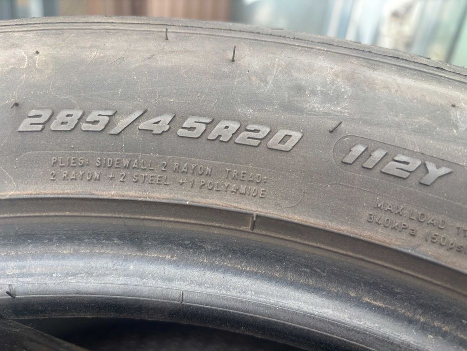 285-45-R20 GOODYEAR EAGLE F1 одна 1 штука летней резины GERMANY 2023