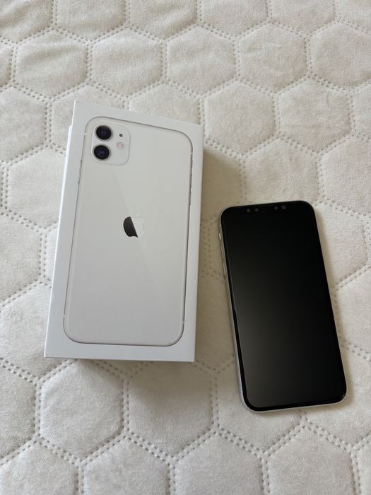 IPhon 11 128 gb White айфон 11 стан чудовий
