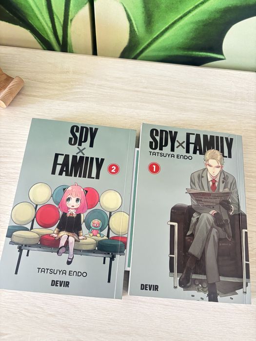 Spy x Family mangá 1 e 2