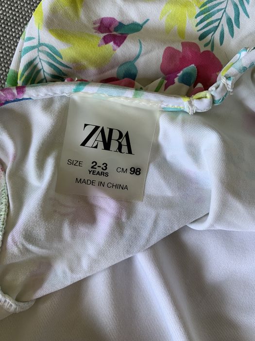 Купальник zara 2-3 роки зара суцільний сдельный