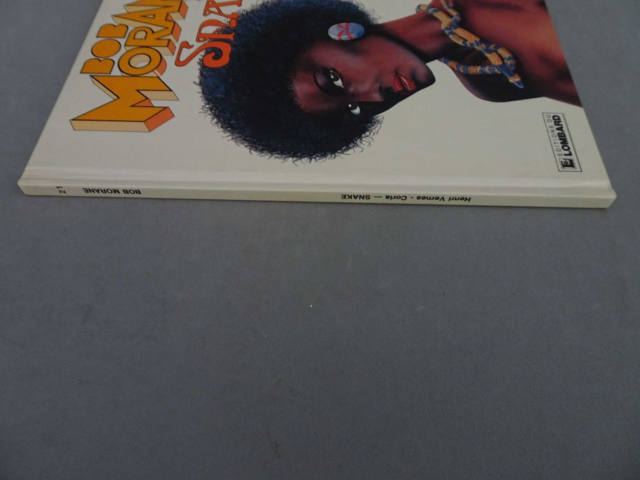 Livro BD Banda Desenhada em francês - Bob Morane - Snake 21 (capa dura)