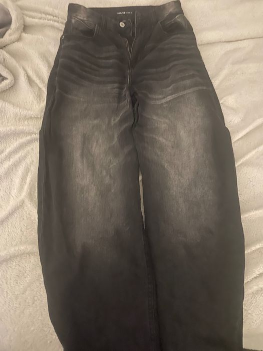 Jeansy baggy house nowe