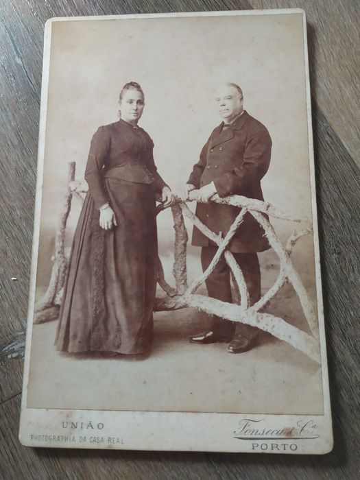 Fotos antigas em cartão 1820