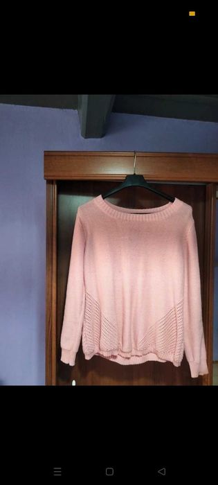 Sweter damski z kokardami r S