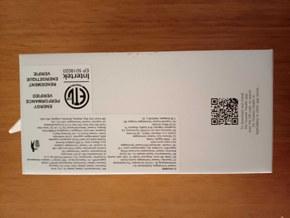 HUAWEI WATCH FIT Graphite Black Silicone Strap