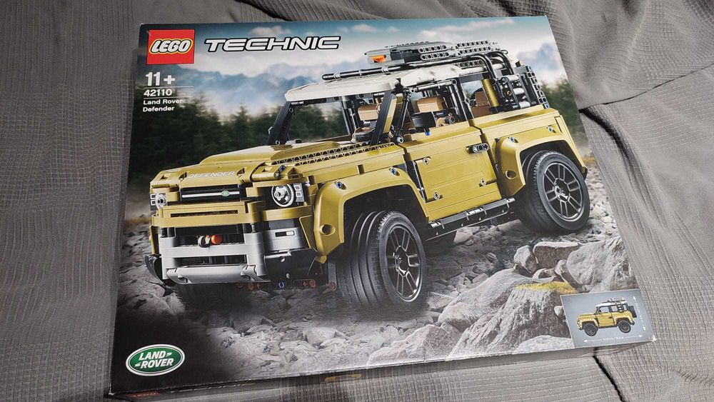 Nowe Klocki LEGO Technic 42110 - samochód Land Rover Defender.
