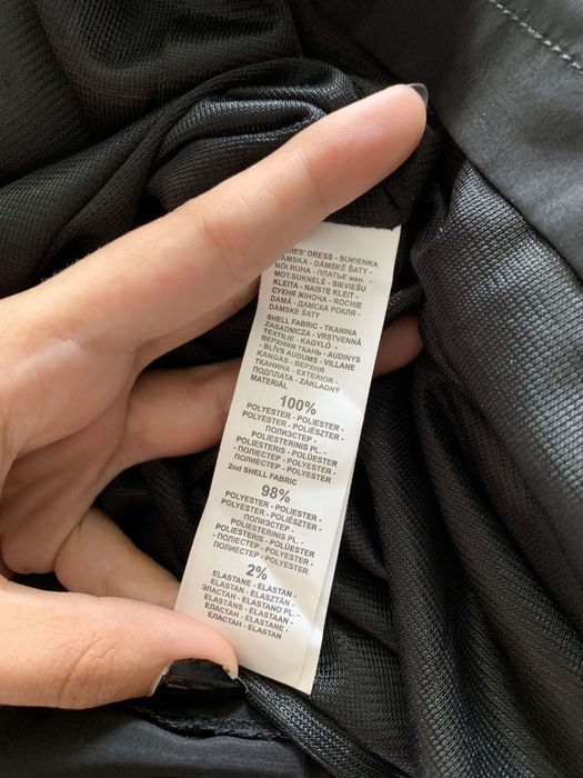 Czarna sukienka Reserved