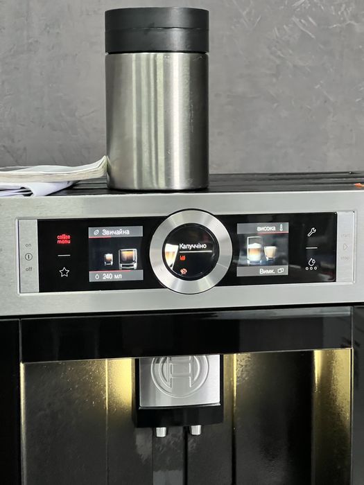 Кофемашина Bosch CTL636ES1/01 состояние идеал кавоварка вбудована