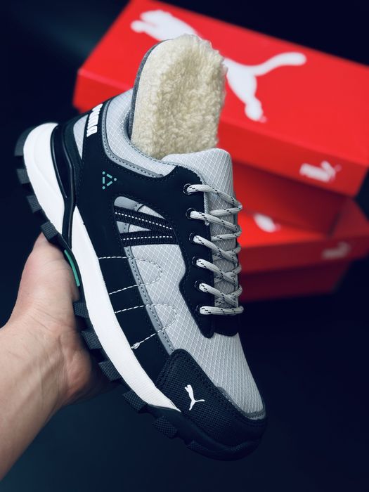 Мужские зимние кроссовки Puma WaterProof +7° -21° не промокают GoreTex