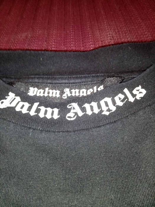 Palm angels лонг лонгслів classic logo over long tee XXL