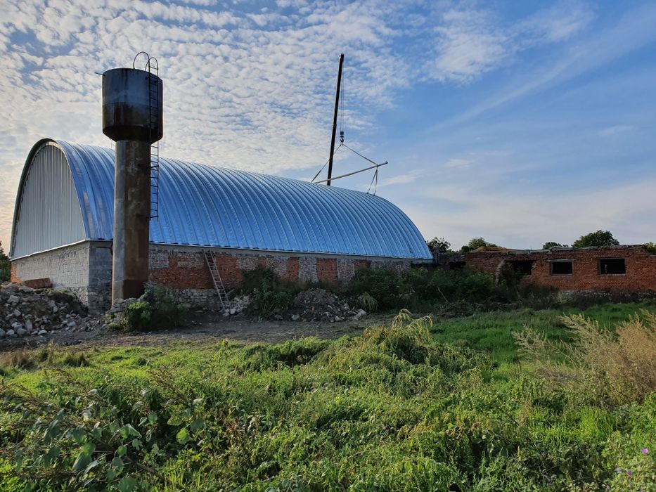 Будівництво ангарів.Зерносховище,Склад.Ангар під техніку.