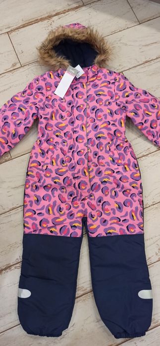 Nowy zimowy kombinezon dla dziewczynki 128/134