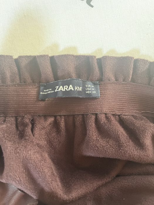 Skórzana spódnica zara