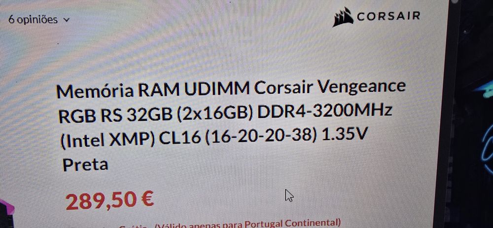 Memórias DDR 4 64g