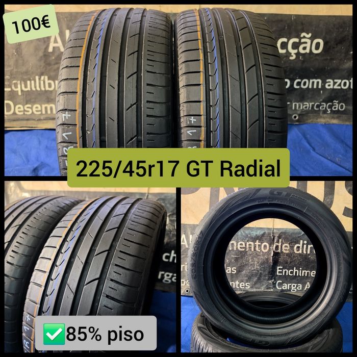 Pneus ocasião 225/45r17