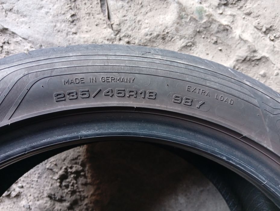 235.45.18 GoodYear 1шт літо шини б/у склад Харків шиномонтаж R18