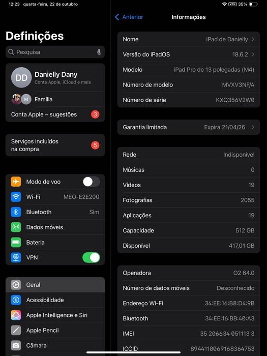iPad Pro 13-inch (M4) Wi-Fi + Cellular 512 GB64297601908226122