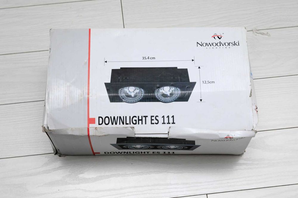 Lampa wpuszczana Nowodvorski Downlight ES 111 Podwójna