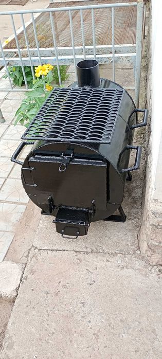 Продам буржуйку, сталь 4 мм. 4000.
