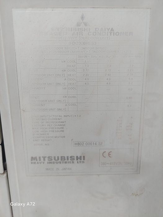 MITSUBISHI 30  H802 00614 SF