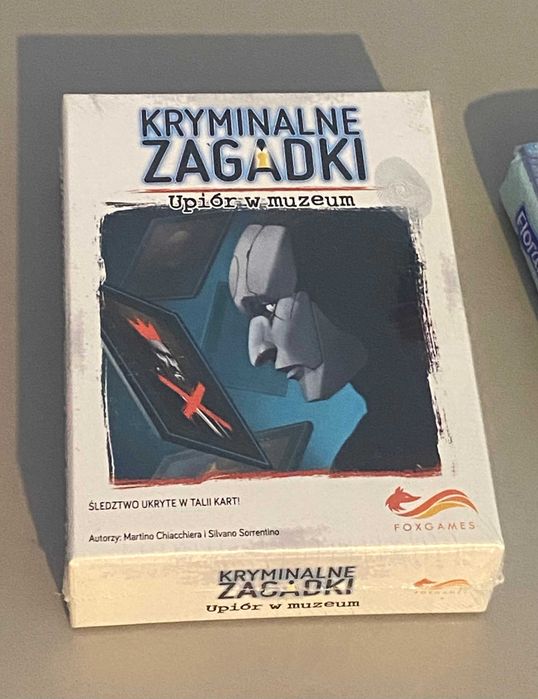 Gra planszowa - Kryminalne Zagadki upiór w muzeum