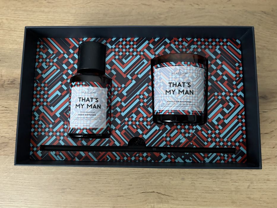 Подарунковий набір: дифузор та свічка The Gift Label Amsterdam