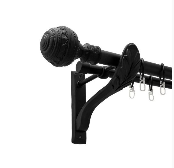 Карниз чорний , подвійний