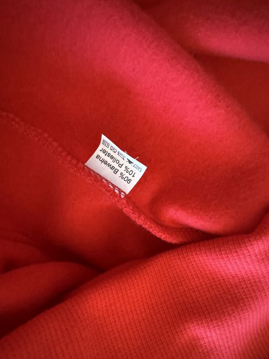 Nowa czerwona bluza z kapturem, kangur, KitKat, r. M