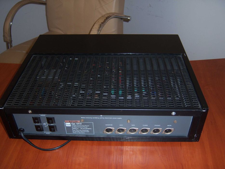 Интегрированный стереоусилитель Dual CV 61 (Made in Germany)