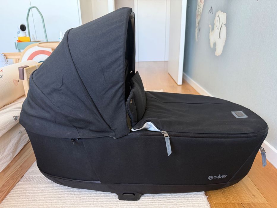 Alcofa Cybex Priam + capa de chuva original