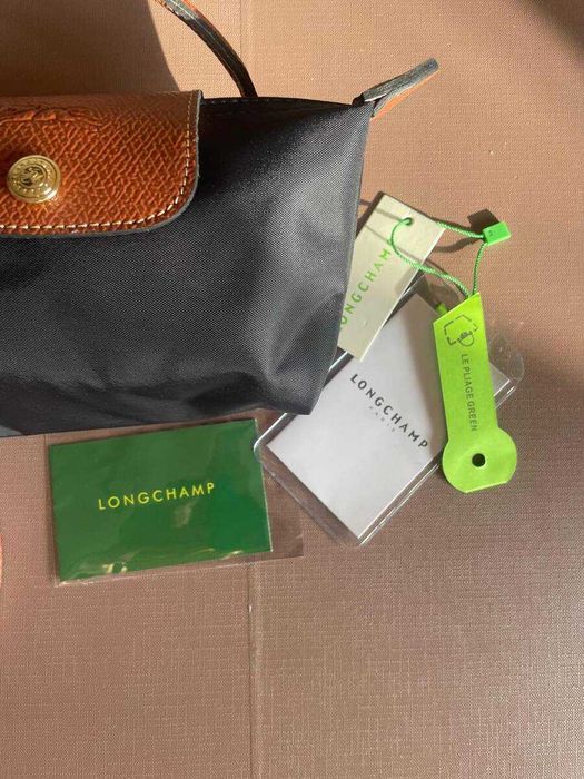 Mini Longchamp Preta