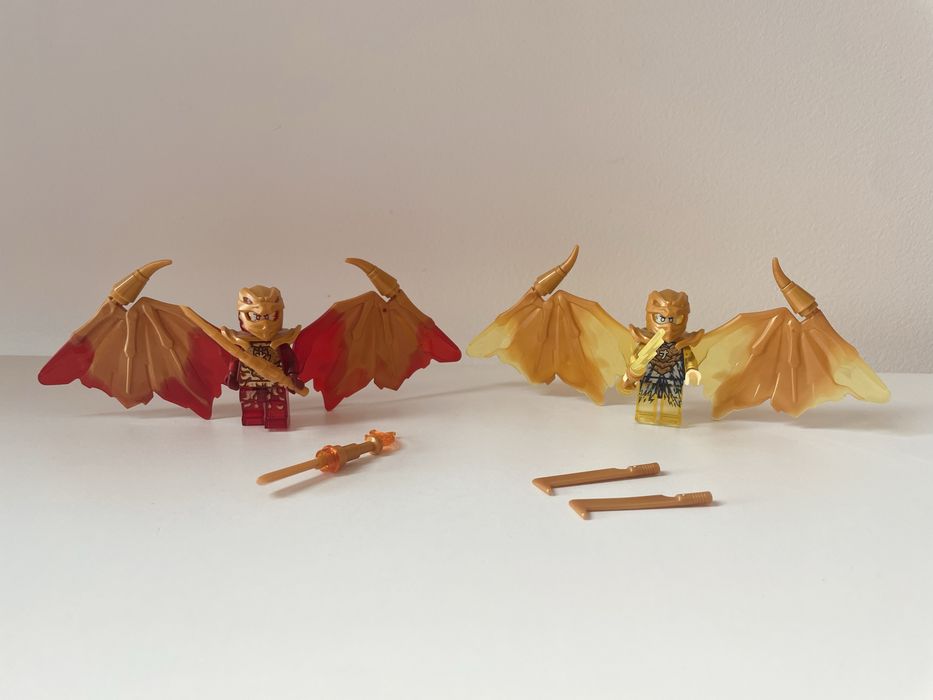 LEGO Ninjago JAY e KAI cristalizados
