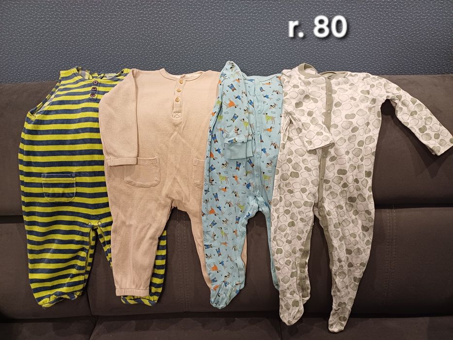 Ubrania dla chłopca rozmiar 80
