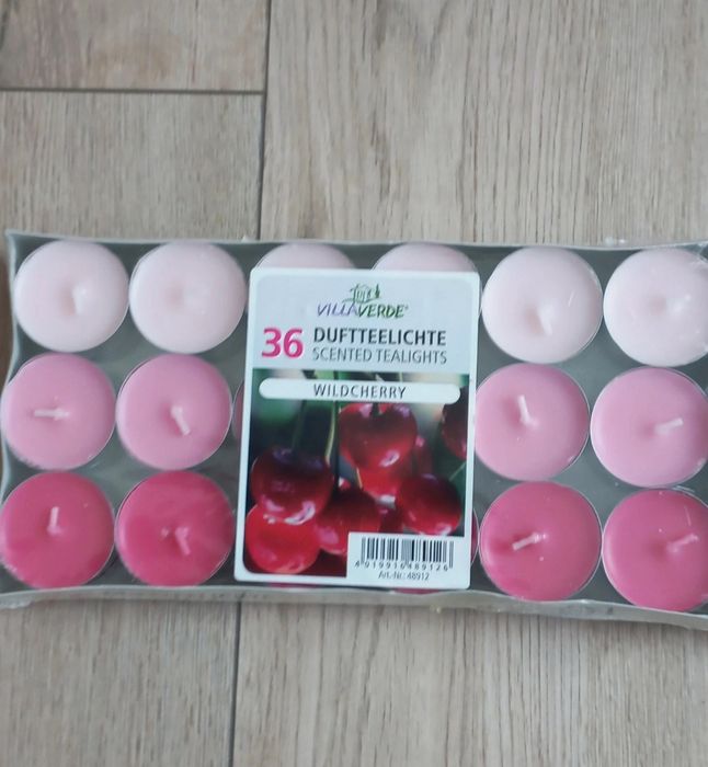 Podgrzewacze zapachowe + 2 swiece walcowe