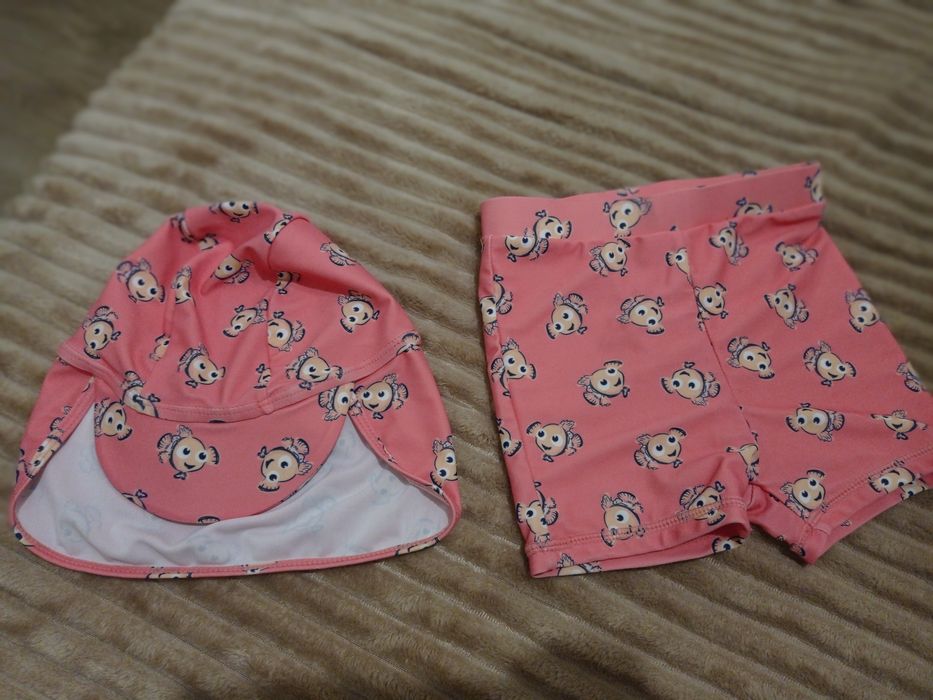 Кепка легионерка с закрытой шеей Панама + шорты р. 80-86 1-2 года