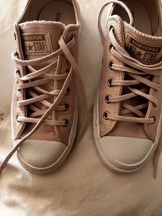 Tenis em pele rosa Converse All Stat novos tamanho 37,