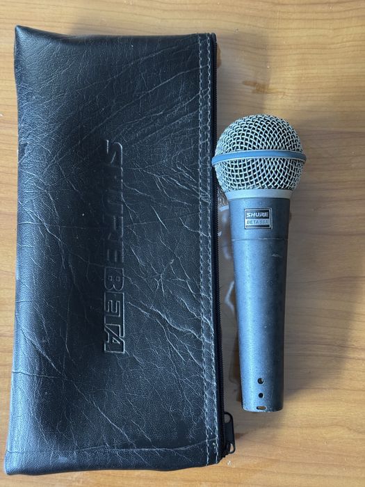 Microfone dinamico Shure