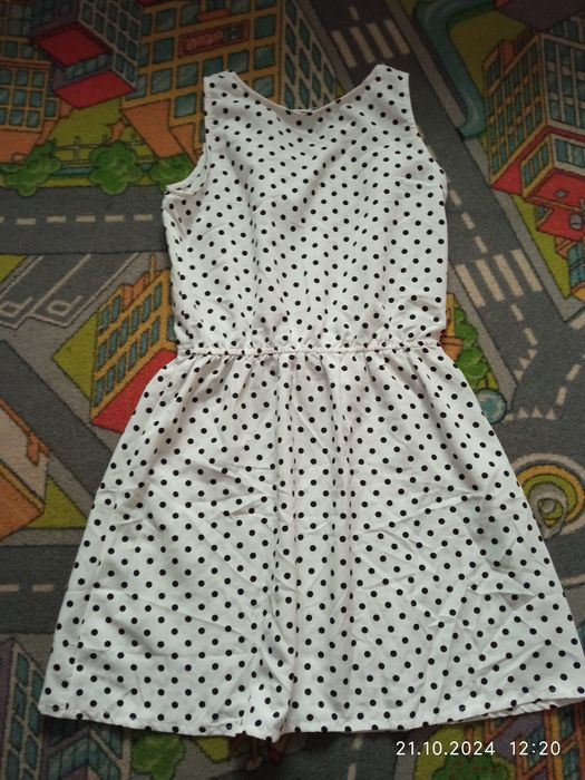 Sukienka w grochy  H&M 146