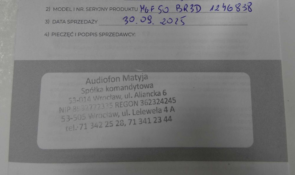 Aparat słuchowy widex magnify mbr 3d 50