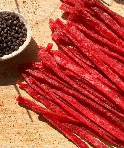 Соломка свинини вишня, сир, чілі 1 кг