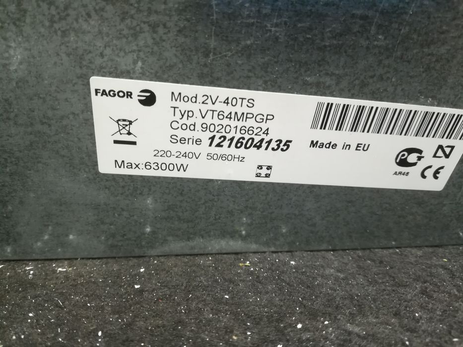 Placa de fogão elétrico para peças.