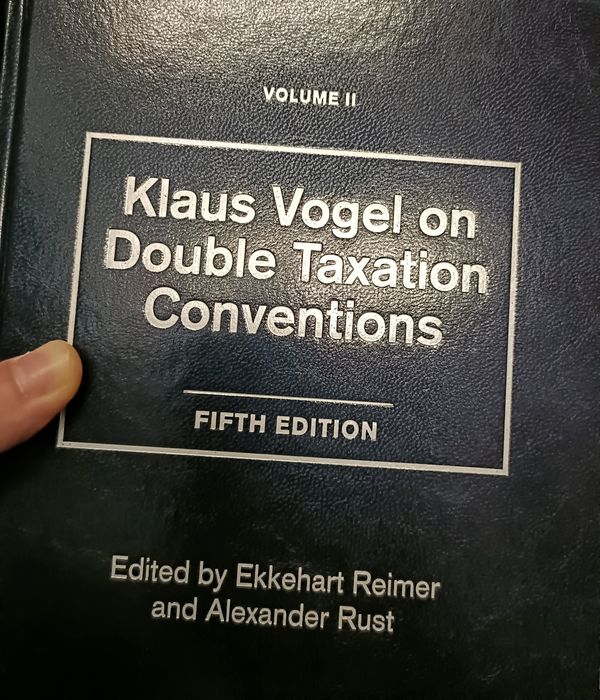 Klaus Vogel On Double Taxation Conventions
