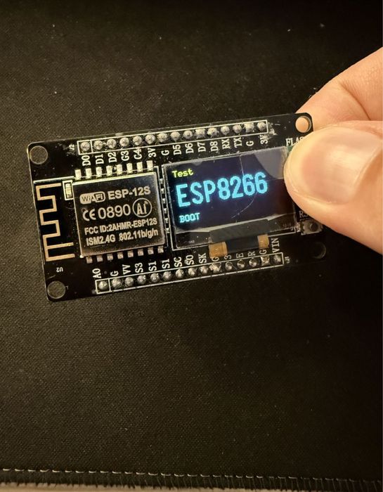 ESP-12S 8266 ideaspark з Олед екраном 0.96дюйми